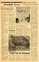 The Sentinel, Foothill College Newspaper, November 21, 1958