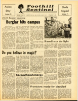 Foothill Sentinel February 1 1974