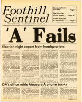 Foothill Sentinel April 13 1984
