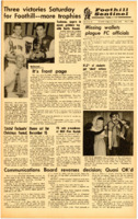 Foothill Sentinel December 7 1962