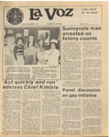 De Anza La Voz November 4 1977