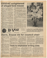 De Anza La Voz May 12 1978