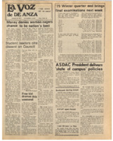 De Anza La Voz March 14 1975