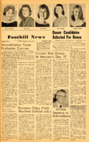 The Sentinel, Foothill College Newspaper, December 5, 1958