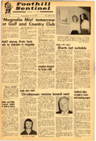 Foothill Sentinel April 21 1961
