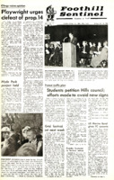 Foothill Sentinel October 16 1964