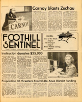 Foothill Sentinel October 26 1984
