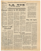 De Anza La Voz May 3 1974