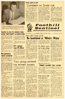 Foothill Sentinel October 30 1959