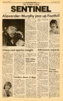 Foothill Sentinel November 8 1985