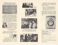 Brochure includes small images of people in the gallery.