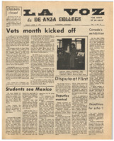 De Anza La Voz April 5 1974