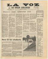 De Anza La Voz March 8 1974
