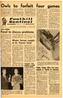 Foothill Sentinel December 8 1961
