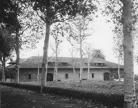 This building, the Baldwin Winery , was built in 1887 and stands today on the De Anza College campus.