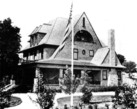 The Griffin family home built in 1901. Date of photo unknown.