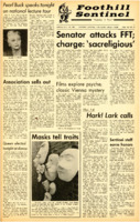 Foothill Sentinel October 27 1967 