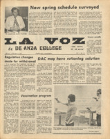De Anza La Voz January 25 1974