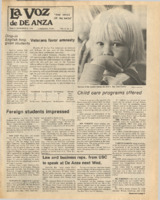 De Anza La Voz November 8 1974