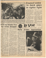 De Anza La Voz October 14 1977
