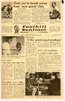 Foothill Sentinel August 10 1965 