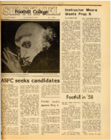 Foothill Sentinel November 3 1978