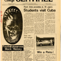 Foothill Sentinel February 3 1978