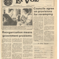 De Anza La Voz October 21 1977