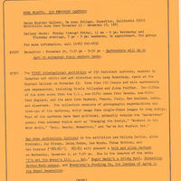First page of De Anza press release for 'Pork Roasts' on orange-gold paper.