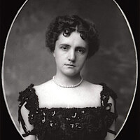 A portrait of Harriett Pullman Carolan who, along with her husband Francis, purchased Le Petite Trianon and the surrounding land in 1909. Ms. Carolan was the daughter of George Pullman, creator of the popular Pullman train cars.