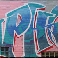 Mural that says Hip Hop.