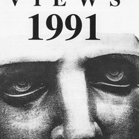 Dramatic closeup of face of Statue of Liberty.