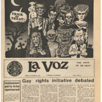 De Anza La Voz October 28 1977