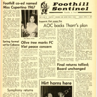 Foothill Sentinel April 21 1967 