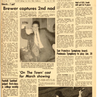 Foothill Sentinel January 12 1962
