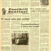 Foothill Sentinel March 31 1967 