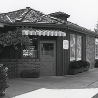 Exterior photo of the location of the first FHDA District Offices at 176 Second Street in downtown Los Altos.