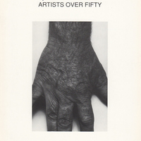 Cover of book entitled 'Drawing from Experience' shows photo of closeup of back of old man's hand.
