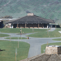The new campus has just opened for students in 1961.