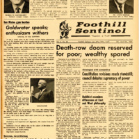 Foothill Sentinel April 24 1964
