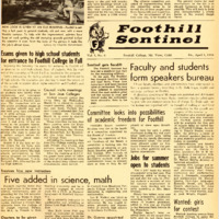 Foothill Sentinel April 3 1959