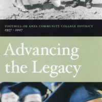 A booklet summarizing the history of the Foothill-De Anza Community College District for the district's 50th anniversary. The booklet was distributed with a DVD video as an anniversary package.